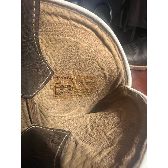 Ariats Men's US 11M Boots Style 10006714 Cowboy Boots Western Square Toe Country - Picture 12 of 16